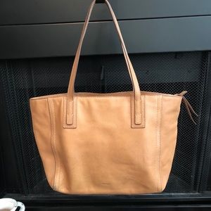 fossil emma tote tan